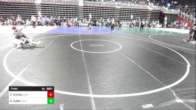 46 lbs Final - Zander Enciso, Casper WC vs Knox Kafer, Matpac Wrestling ND