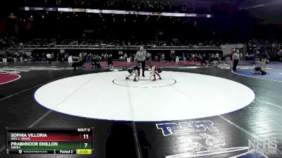 101 lbs Champ. Round 1 - Kaydance Vang, Sheldon vs Mackenzie Gilbert, Modesto