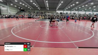 120 lbs Rr Rnd 1 - Noah Michaels, Shore Thing Wave vs Jaylen May, Team Thunder