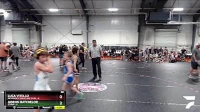 72 lbs Round 4 (6 Team) - Channing Cherney, Storm vs Mateo Pena, Reverence Wrestling Club