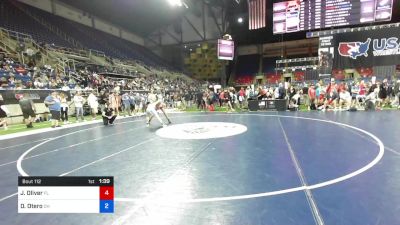 113 lbs Rnd Of 128 - Jack Oliver, Florida vs Dj Otero, Ohio