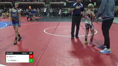 78 lbs Semifinal - Levic McGee, Touch Of Gold vs Nixon Hunt, Bonneville Wrestling Club