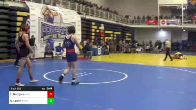 127 lbs Consy 1 - Logan Rodgers, Hickory vs Aric Learn, Armstrong