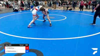 132 lbs Cons. Semi - Thomas Belding, OR vs Jack Malinconico, CA