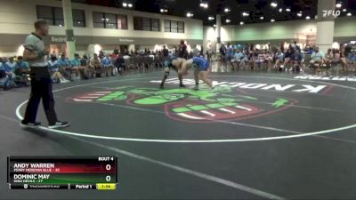 220 lbs Round 1 (16 Team) - Dominic May, Ohio Devils vs Andy Warren, Perry Meridian Blue