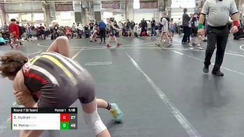 72 lbs Round 7 (8 Team) - Michael Perna, BTWC vs Greyson Hydron, Warhawks Wrestling