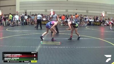 98 lbs Round 2 (10 Team) - Gianna Hoskins, Metro All Stars vs Cassidy O`Connell, Beast Mode WA Green