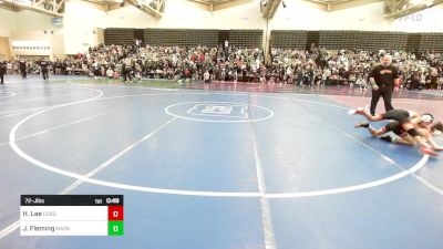 72-J lbs Round Of 32 - Hunter Lee, Cordoba Trained vs Joseph Fleming, Mat Assassins