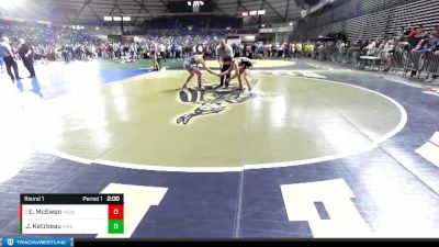 190 lbs Round 1 - Ezekiel McEwen, Mat Demon Wrestling Club vs Jaysen Ketzbeau, Washington