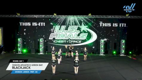 Fusion Athletics Green Bay - Blackjack [2024 L2.2 Junior - PREP - D2 Day 1] 2024 The U.S. Finals: Chicago