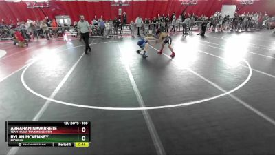 108 lbs 1st Place Match - Rylan McKenney, Michigan vs Abraham Navarrete, Team Nazar Training Center