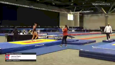 Jenna Clark - Double Mini Trampoline, MJM Studios - 2021 USA Gymnastics Championships