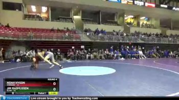 220 lbs Round 4 (8 Team) - Jim Rasmussen, Blair vs Noah Hyson, Fairbury