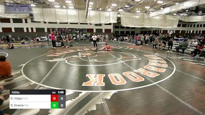 100 lbs Rr Rnd 5 - Greysin Hopp, Outlaws HS2 vs Sebastian Gracia, Failed Hoopers