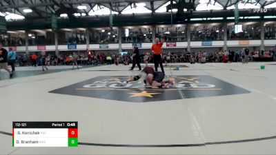 112-121 lbs Round 4 - Blake Konichek, Prairie Du Chien vs David `Max` Branham, RWC