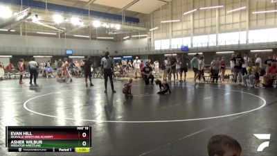 40+45 1st Place Match - Evan Hill, Niceville Wrestling Academy vs Asher Wilbur, Predator Wrestling