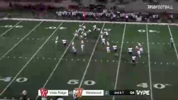 Replay: Vista Ridge vs Westwood | Oct 15 @ 9 PM