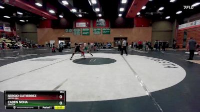 174 lbs Cons. Round 5 - Caden Noha, Shasta vs Sergio Gutierrez, Santa Ana