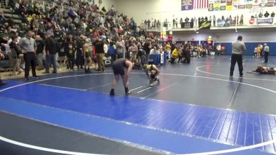 96 lbs Consy 2 - Coleman Kincer, Waynesburg vs Christian Tirado, Hopewell