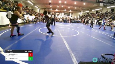 Rr Rnd 2 - Reko Johnson, Pin-King All Stars vs Sydney O'Brien, Verdigris Youth Wrestling