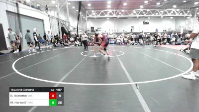 146 lbs Rr Rnd 4 - Blake Hostetter, Kraken vs Mason Horwatt, Team Nauman Wrestling Club Red