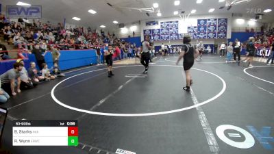 83-90 lbs Rr Rnd 4 - Brantley Starks, Individual vs Romeo Wynn, El Reno Wrestling Club