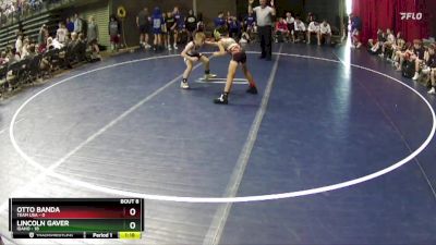 65 lbs Round 3 (6 Team) - Lincoln Gaver, Idaho vs Otto Banda, Team USA