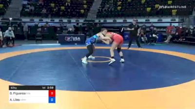 62 kg Prelims - Gracie Figueroa, Titan Mercury Wrestling Club (TMWC) vs Alexandria Liles, Army (WCAP)