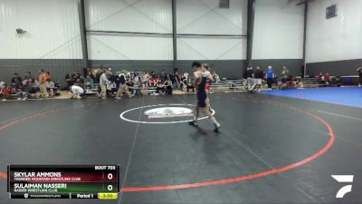 113 lbs Round 1 - Skylar Ammons, Thunder Mountain Wrestling Club vs Sulaiman Nasseri, Raider Wrestling Club