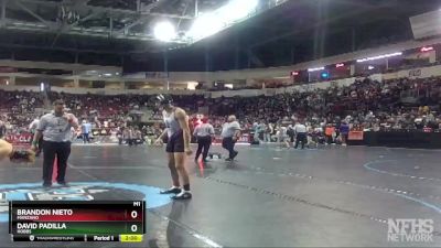 5A 160 lbs Champ. Round 1 - David Padilla, Hobbs vs Brandon Nieto, Manzano