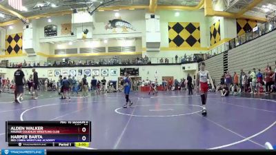 92 lbs Cons. Round 2 - Alden Walker, Maurer Coughlin Wrestling Club vs Harper Barta, Red Cobra Wrestling Academy