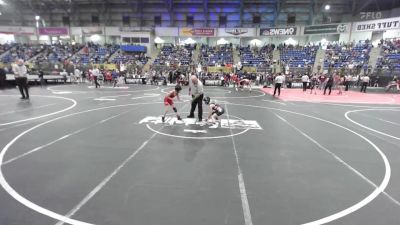 61 lbs Consi Of 8 #1 - Jordon Martinez, SLV Elite vs Uriah Gonzales, Montrose Elite