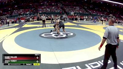 D2-175 lbs Cons. Round 1 - Zach Yordy, Badin vs Gabe Miller, Canfield