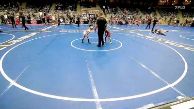 52 lbs Final - Logan Ponce, Hilldale Youth Wrestling Club vs Maddox Henderson, Oklahoma Wrestling Academy