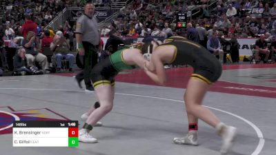 148 lbs Semifinal - Katie Brensinger, Northwestern Lehigh-G vs Charlotte Gilfoil, Central Dauphin-G