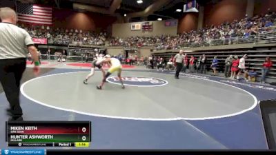 2A 132 lbs Quarterfinal - Hunter Ashworth, Millard vs Miken Keith, San Juan