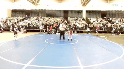 80-I lbs Consi Of 4 - Jaiden Spinella, RedNose Wrestling School vs Cayden Wadle, Yale Street