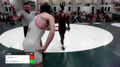 165 lbs Quarterfinal - Tucker Burke, Hingham vs Walter Rodrigues, Brockton