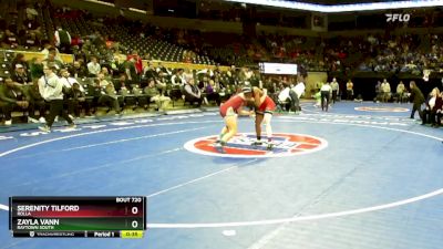 145 Class 2 lbs Cons. Semi - Serenity Tilford, Rolla vs Zayla Vann, Raytown South