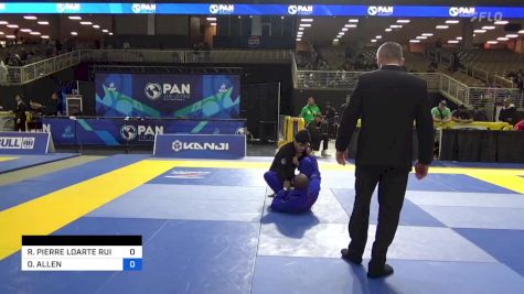 RICHARD PIERRE LOARTE RUIZ vs OCTAVIUS ALLEN 2024 Pan Jiu Jitsu IBJJF Championship