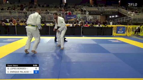 GUSTAVO LOPES BORGES vs CARLOS ENRIQUE PALACIO 2024 Pan Jiu Jitsu IBJJF Championship