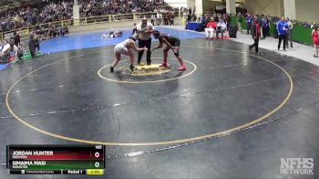 165 lbs Quarterfinal - Simaima Masi, Wooster vs Jordan Hunter, Western