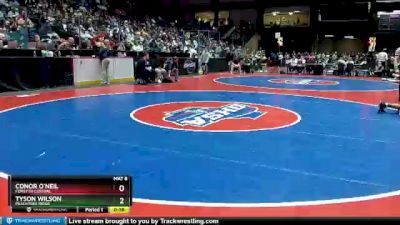 7A-138 lbs Cons. Semi - Conor O`Neil, Forsyth Central vs Tyson Wilson, Peachtree Ridge