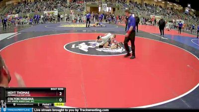 86 lbs Champ. Round 1 - Hoyt Thomas, McMinnville Mat Club vs Colton Magana, Del Norte Wrestling, Inc.