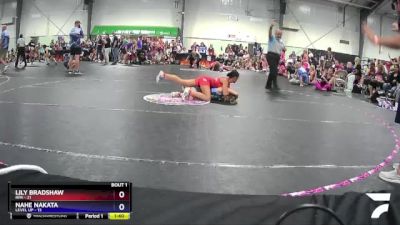 100 lbs Finals (2 Team) - Lily Bradshaw, RPA vs Nahe Nakata, Level Up