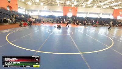 174 lbs Semifinal - Charlie Grygas, Oswego State vs Dan Cassera, Cortland State