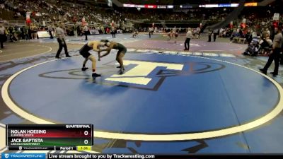 Quarterfinal - Nolan Hoesing, Elkhorn South vs Jack Baptista, Lincoln Southwest