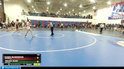 120 lbs Cons. Round 2 - Kaden Bunderson, Pocatello vs Treven Bush, Kellogg