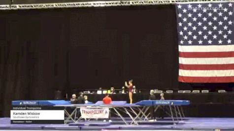 Kamden Wiskow - Individual Trampoline, Southlake Gymnastics - 2021 USA Gymnastics Championships
