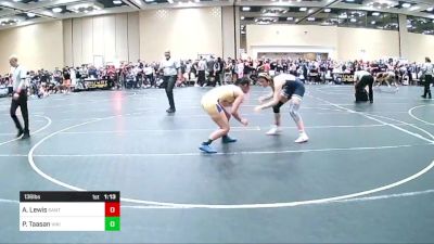 136 lbs Round Of 64 - Alicia Lewis, Santa Monica HS vs Paige Taasan, Viking Wrestling